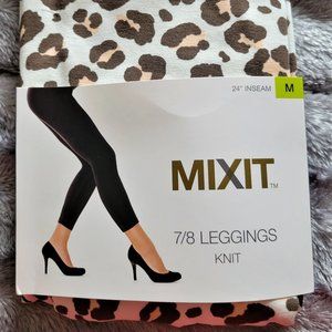3/$20 Bundle Or New Size Medium Animal Print Leggings By Mixit